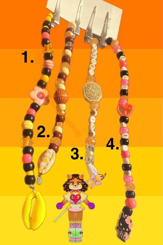 Beaded Hairclip